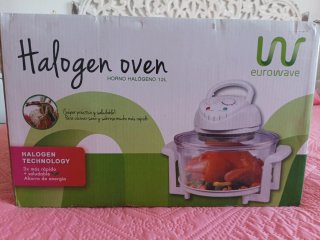 Horno Halógeno 1.2L Nuevo 1200-1400W