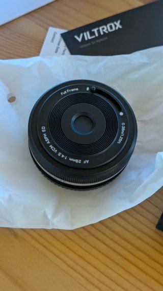 Viltrox AF 28mm f4.5 FE Negro