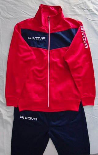 Chándal GIVOVA Rojo y Azul Nuevo