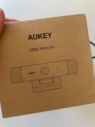 Webcam AUKEY 1080p Negra