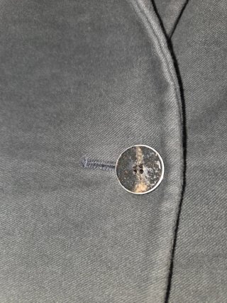 Americana Zara gruesa suave gris