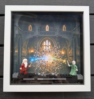 Cornice con Minifigure Lego Harry Potter