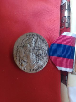 Medalla Troupes de Marine Francesa