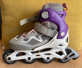 Patines Oxelo Roller Fit 3 Junior Morado