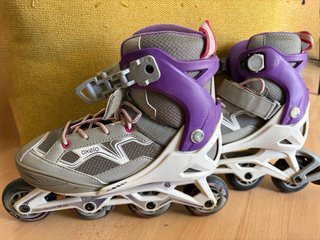 Patines Oxelo Roller Fit 3 Junior Morado