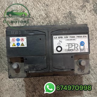 Batería coche 70ah Varta Star stop