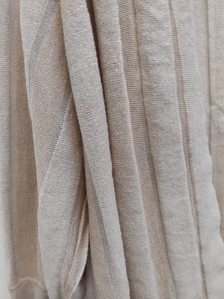 Conjunto de dos piezas beige y marrón