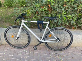 Bicicleta Fixie ELOPS Blanca