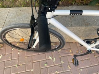 Bicicleta Fixie ELOPS Blanca
