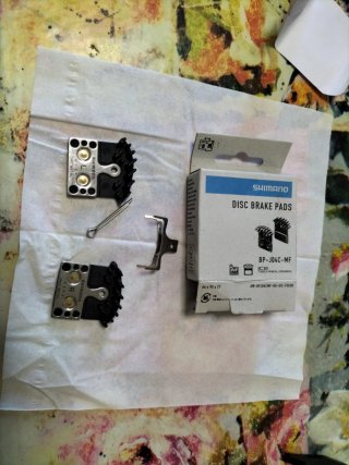 Pastillas Freno Disco Shimano J04C Metal