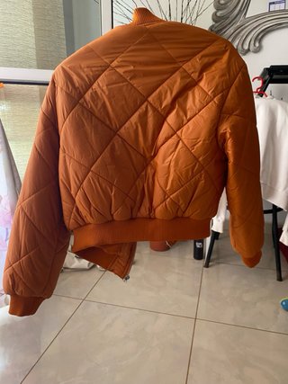 Chaqueta acolchada F&F blanca Talla XS