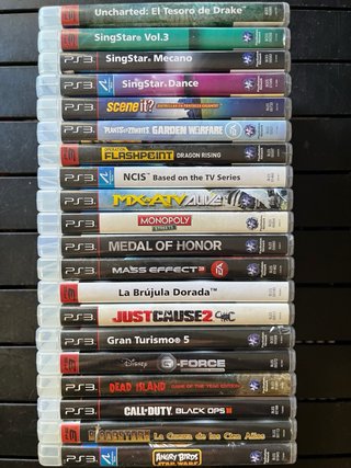 Juegos PS3 5€/unidad