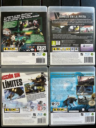 Juegos PS3 5€/unidad