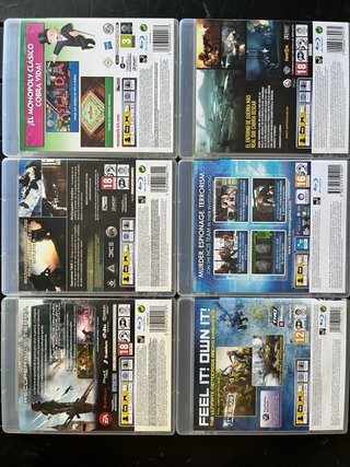 Juegos PS3 5€/unidad
