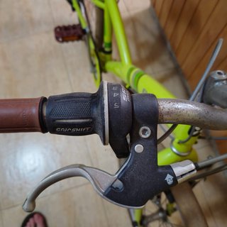 Bicicleta de ciudad verde para niño/a