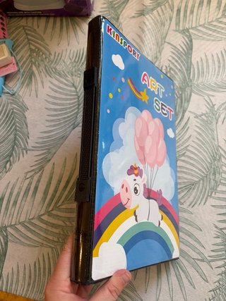 Maletín de Arte Infantil KINSPORY Unicornio