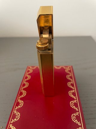 Accendino Cartier Must Vintage Placcato Oro