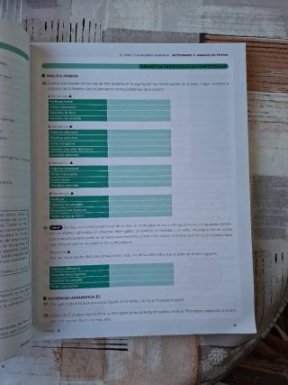 Lengua castellana y literatura 1, Le Bachillerato