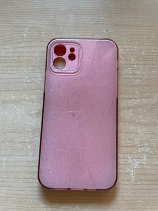 Cover iPhone 12 Rosa brillante