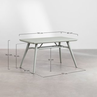 Mesa Sklum 135x80cm NUEVA