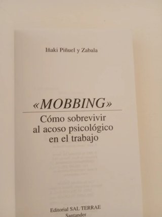 LIBRO MOBBING COMO SOBREVIVIR AL ACOSO PSICOLÓGICO