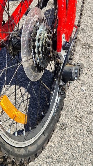 Bicicleta Infantil Monty 20 KX5 Rossa in Alluminio
