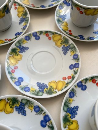 Juego de Café porcelana 8 servicios