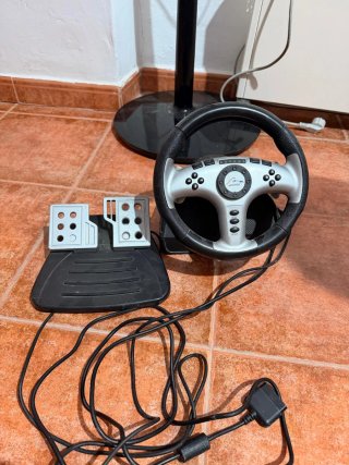 Consola PlayStation 2 con juegos