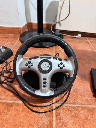 Consola PlayStation 2 con juegos