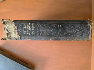 Historia Universal de César Cantú. Tomos VI,VII,IX