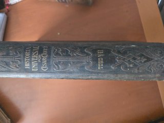 Historia Universal de César Cantú. Tomos VI,VII,IX