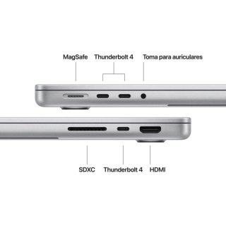 MacBook Pro 14 M5 32GB 1TB 10-Core GPU Plata