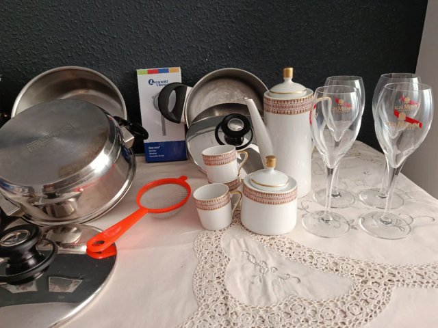 Lote Cocina: Cazuelas, Copas y Más