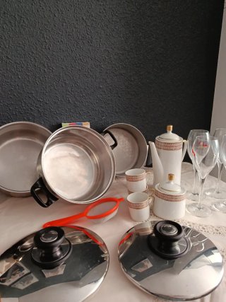 Lote Cocina: Cazuelas, Copas y Más