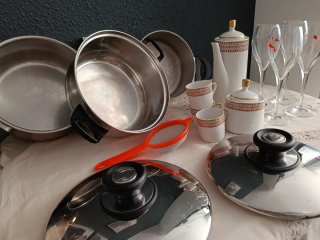Lote Cocina: Cazuelas, Copas y Más