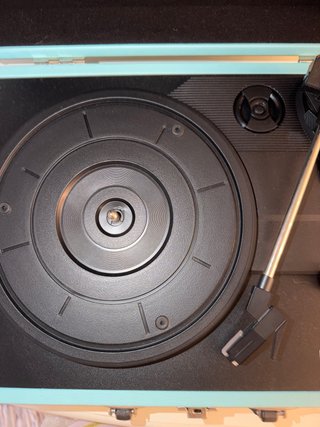 Giradischi portatile Prixton Blu e Nero