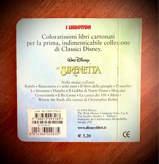 LIBROTTINI WALT DISNEY - LA SIRENETTA