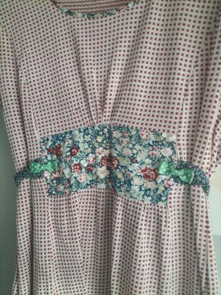 Vestido corto estampado floral mujer