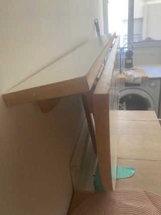 Mesa redonda cocina plegable