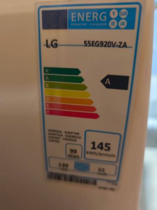 Televisión LG 55