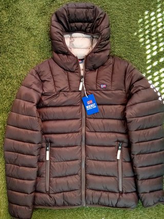 Chaqueta Norway Nautical School acolchada marrón t