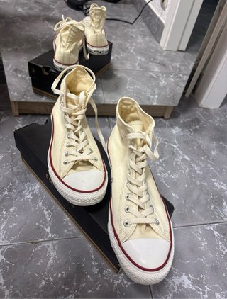 Converse All Star Hi Blancas Talla M9162