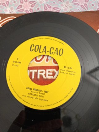 Vinilo Colacao La Canción del Negrito
