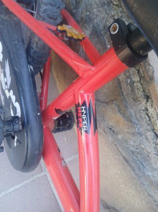 Bicicleta Infantil Btwin Roja