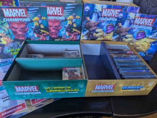 2 Expansiones Marvel Champions: Cráneo Rojo y Than