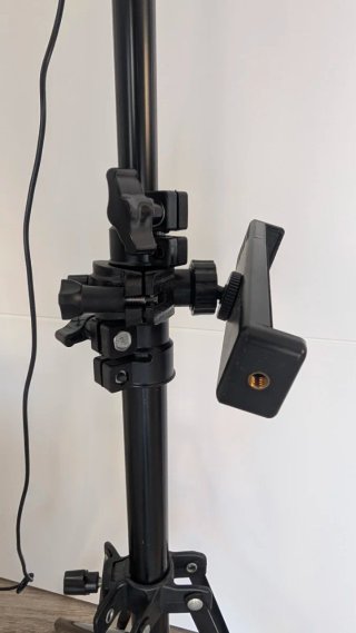 Aro de Luz LED con Trípode. Usado 4 veces