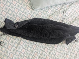 Abrigo premamá negro