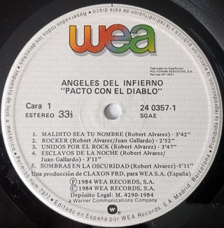 LP ANGELES DEL INFIERNO - PACTO CON EL DIABLO