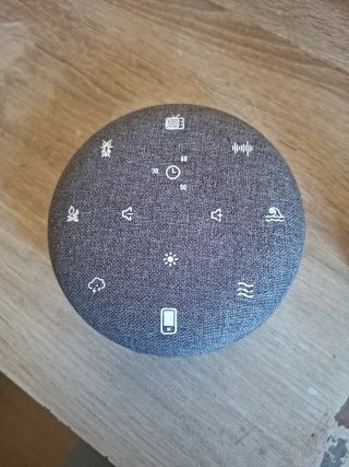 Altavoz Sonidos Relajantes Gris