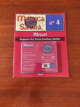 Música Sacra Mozart Nº 4 CD